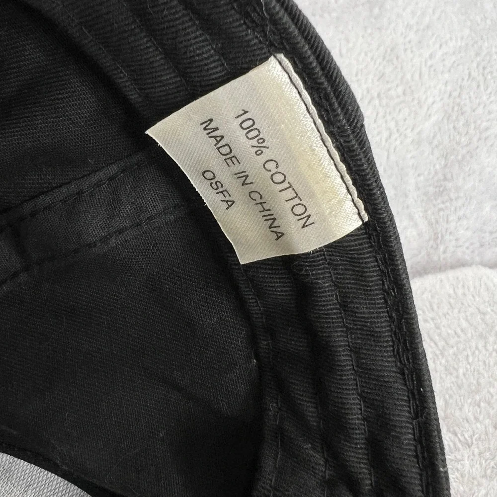 Rocky Mountain Elk Foundation Hat Black Tan RMEF Embroidered Hunting Strapback